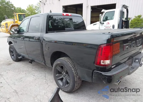 2017 Ram 1500 Night 4X4 5'7 Box from USA, damaged, VIN 1C6RR7MT1HS640395